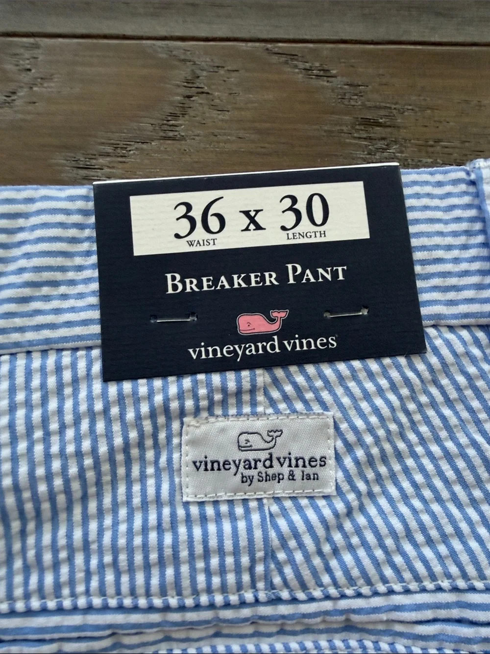 Vineyard Vines Light Blue Seersucker Chinos